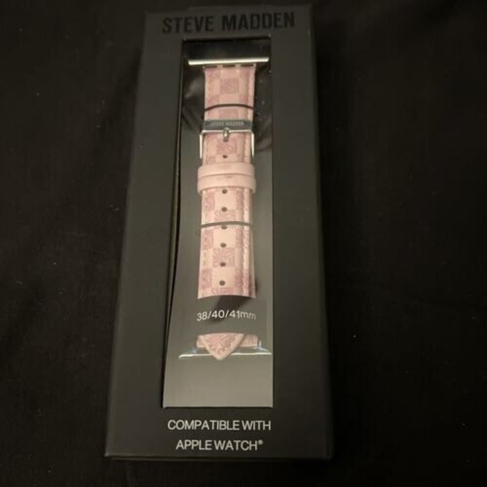 Steve Madden pink 38/40/41mm Apple Watch Band